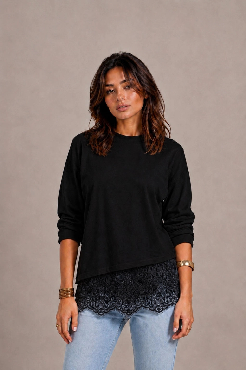 Lace Flow Top