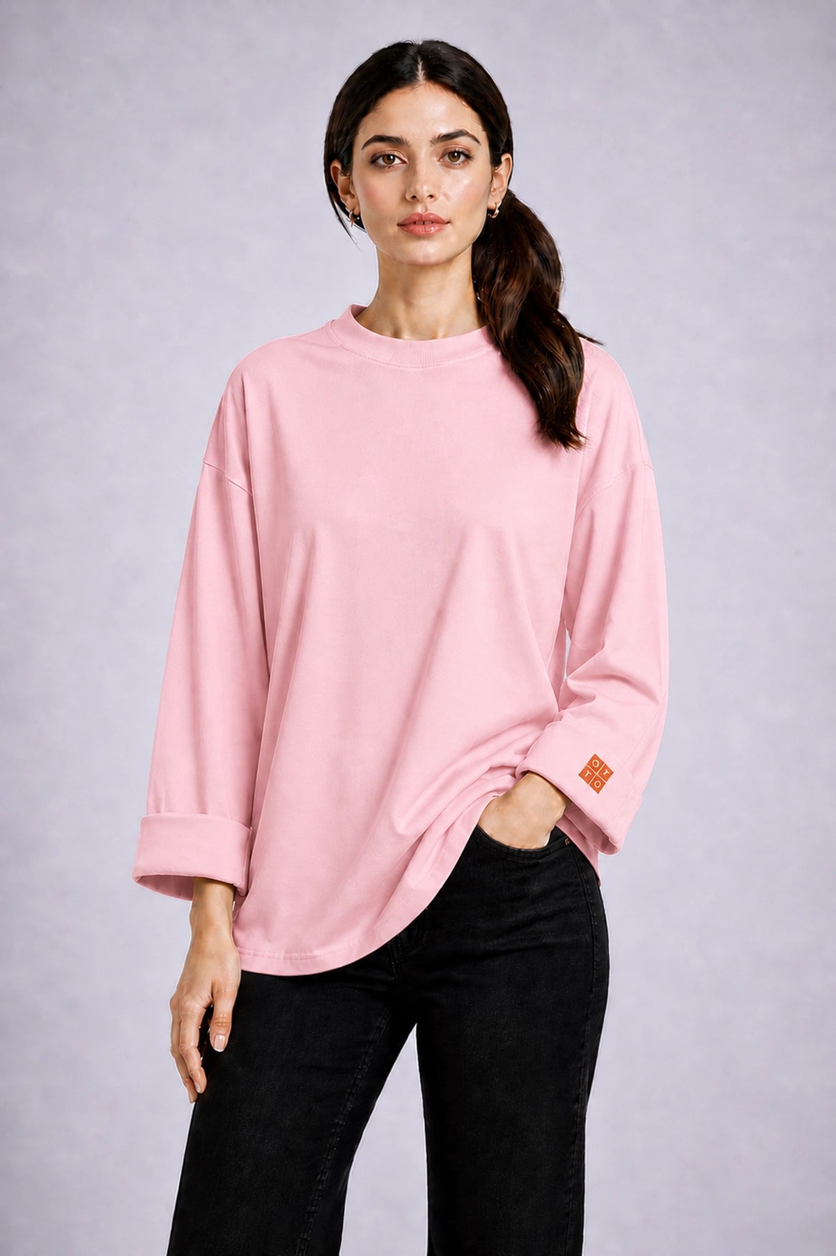 Oversized Long Sleeve Tee