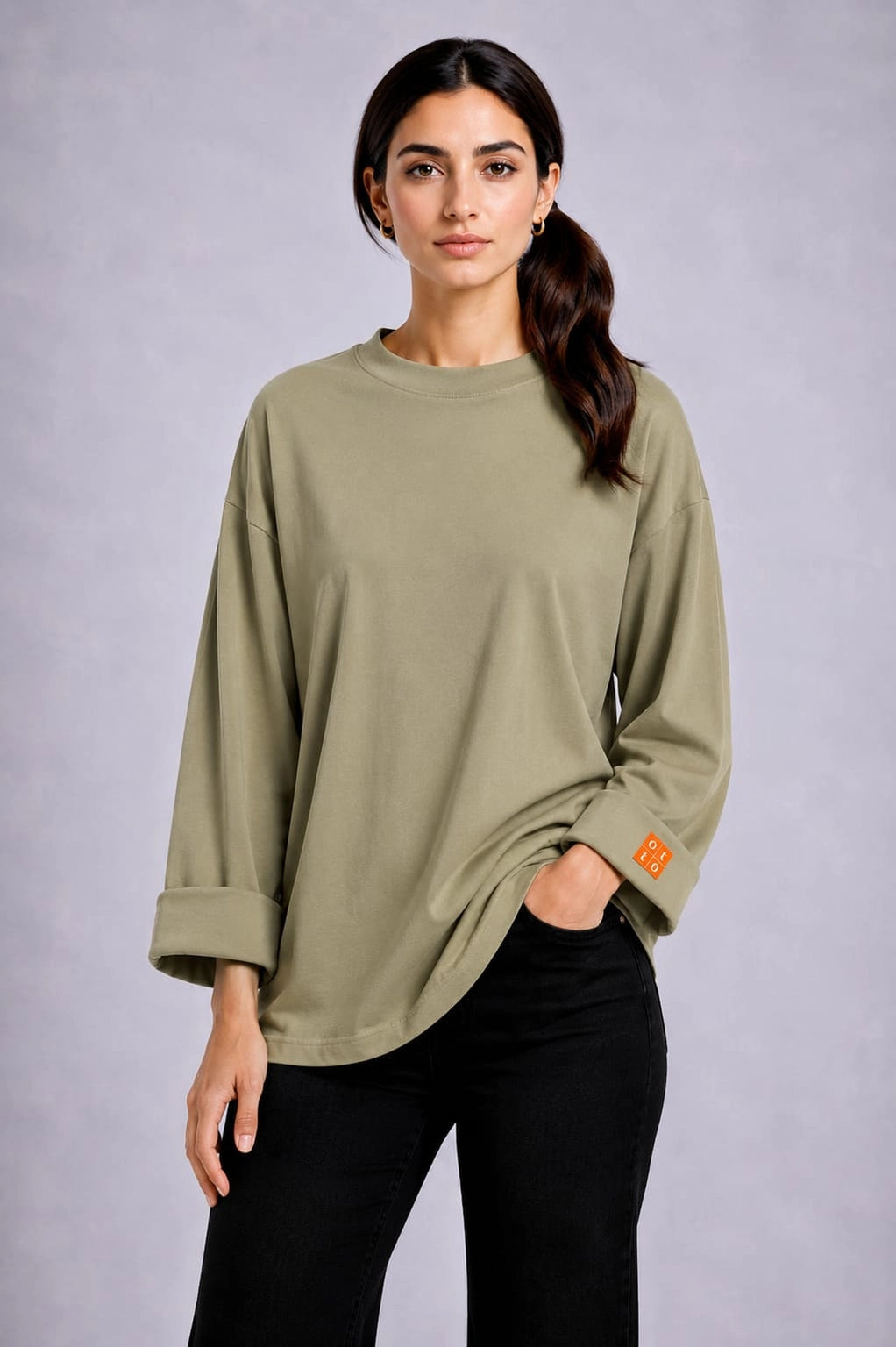 Oversized Long Sleeve Tee