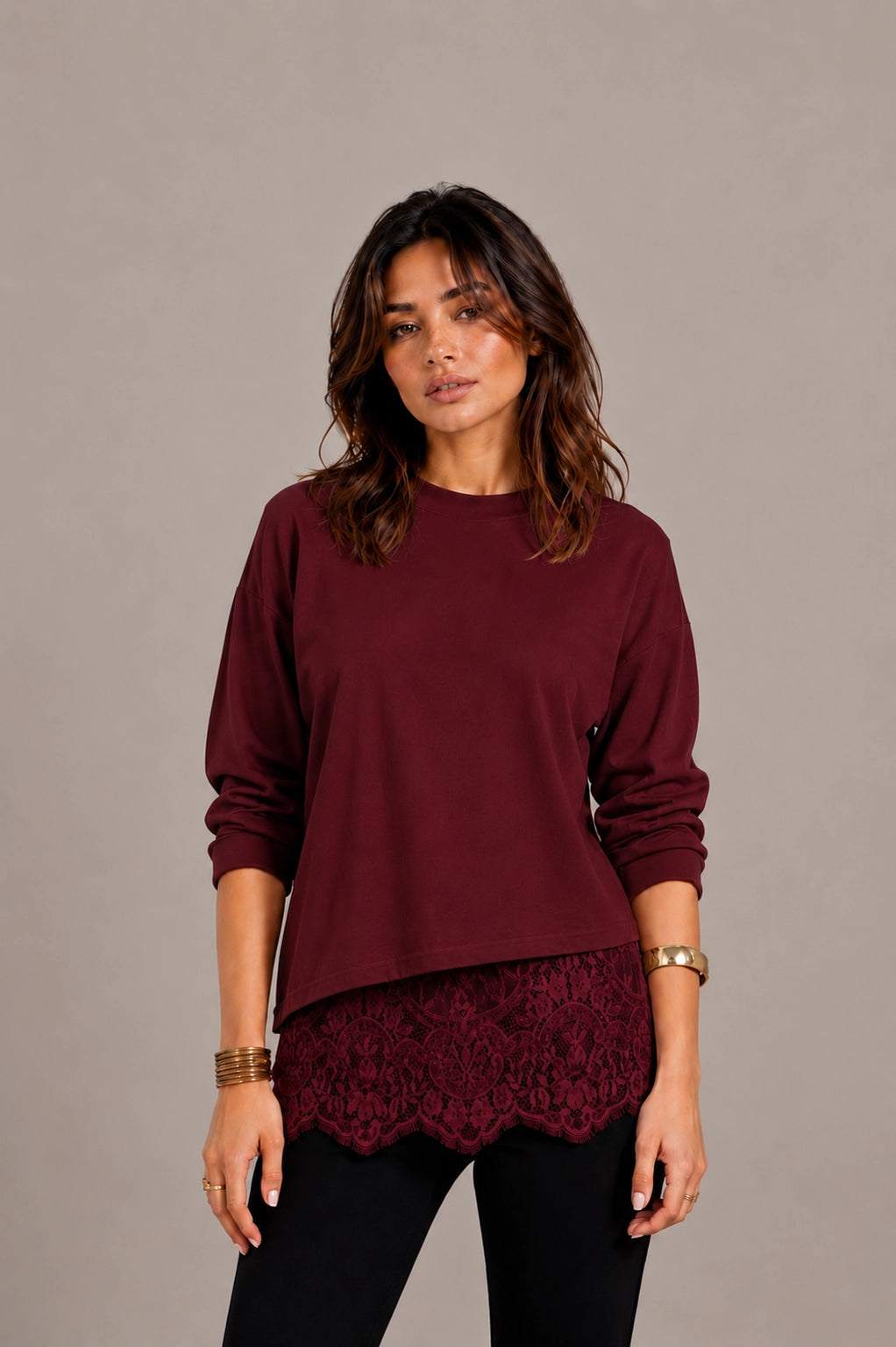 Lace Flow Top