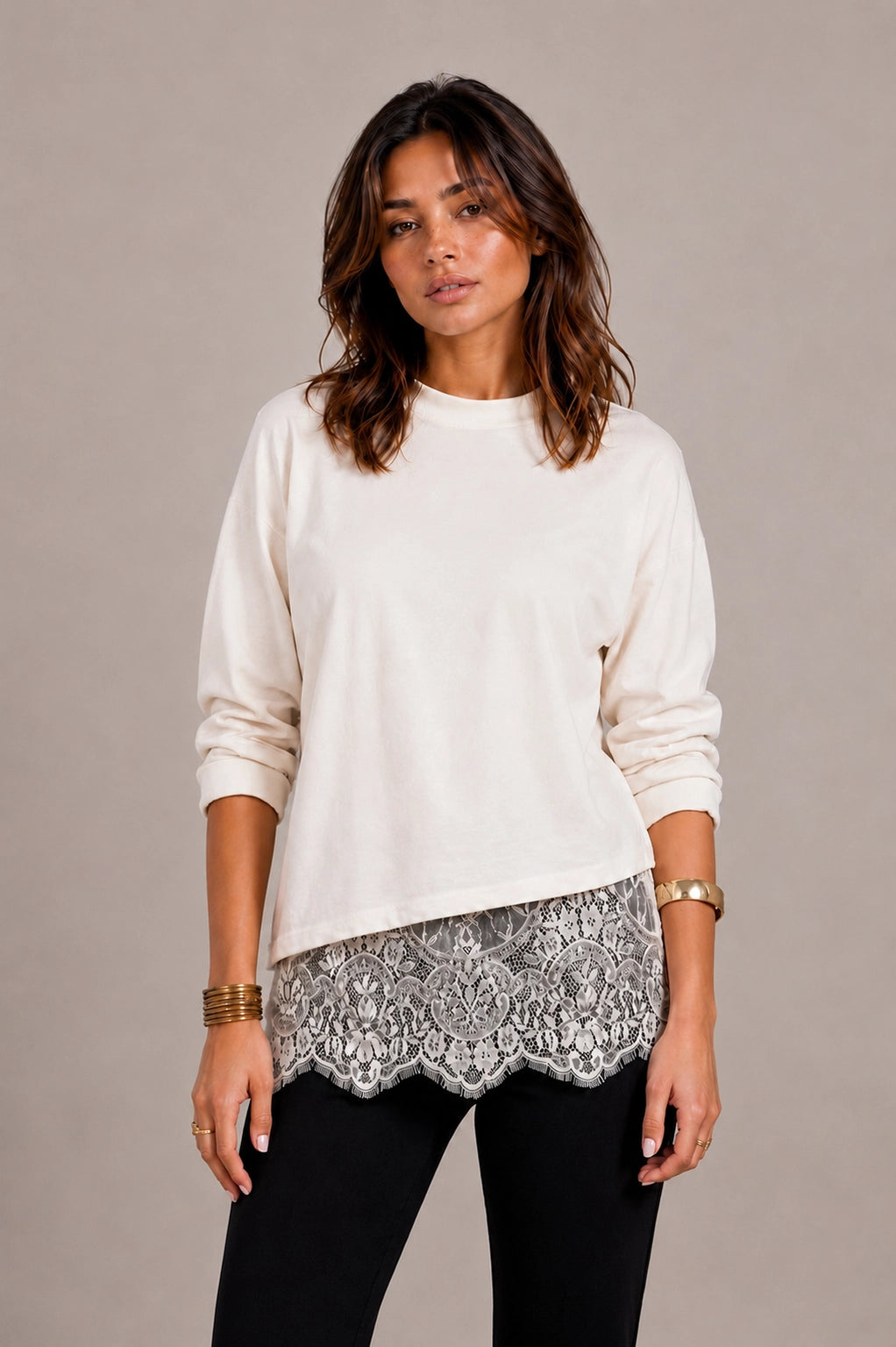 Lace Flow Top