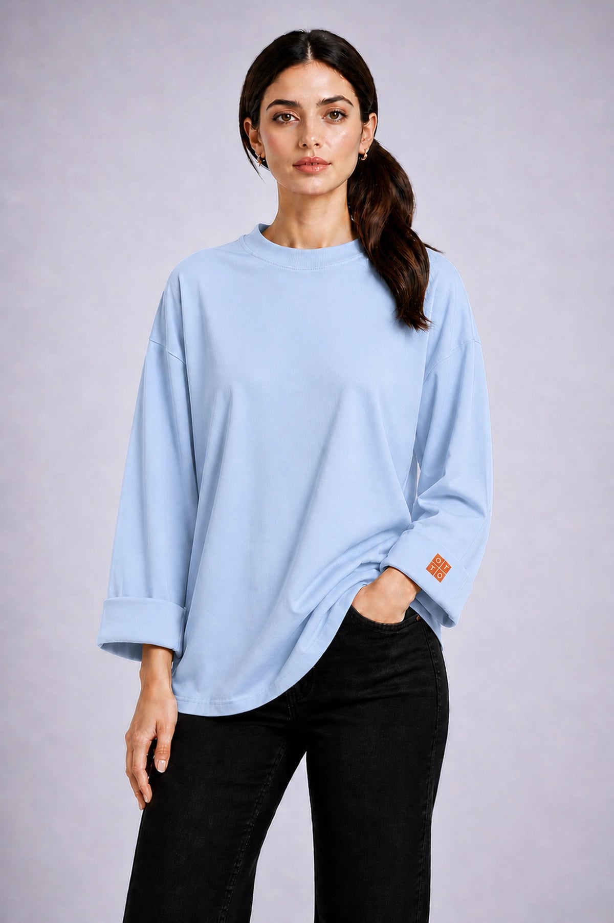 Oversized Long  Sleeve Tee
