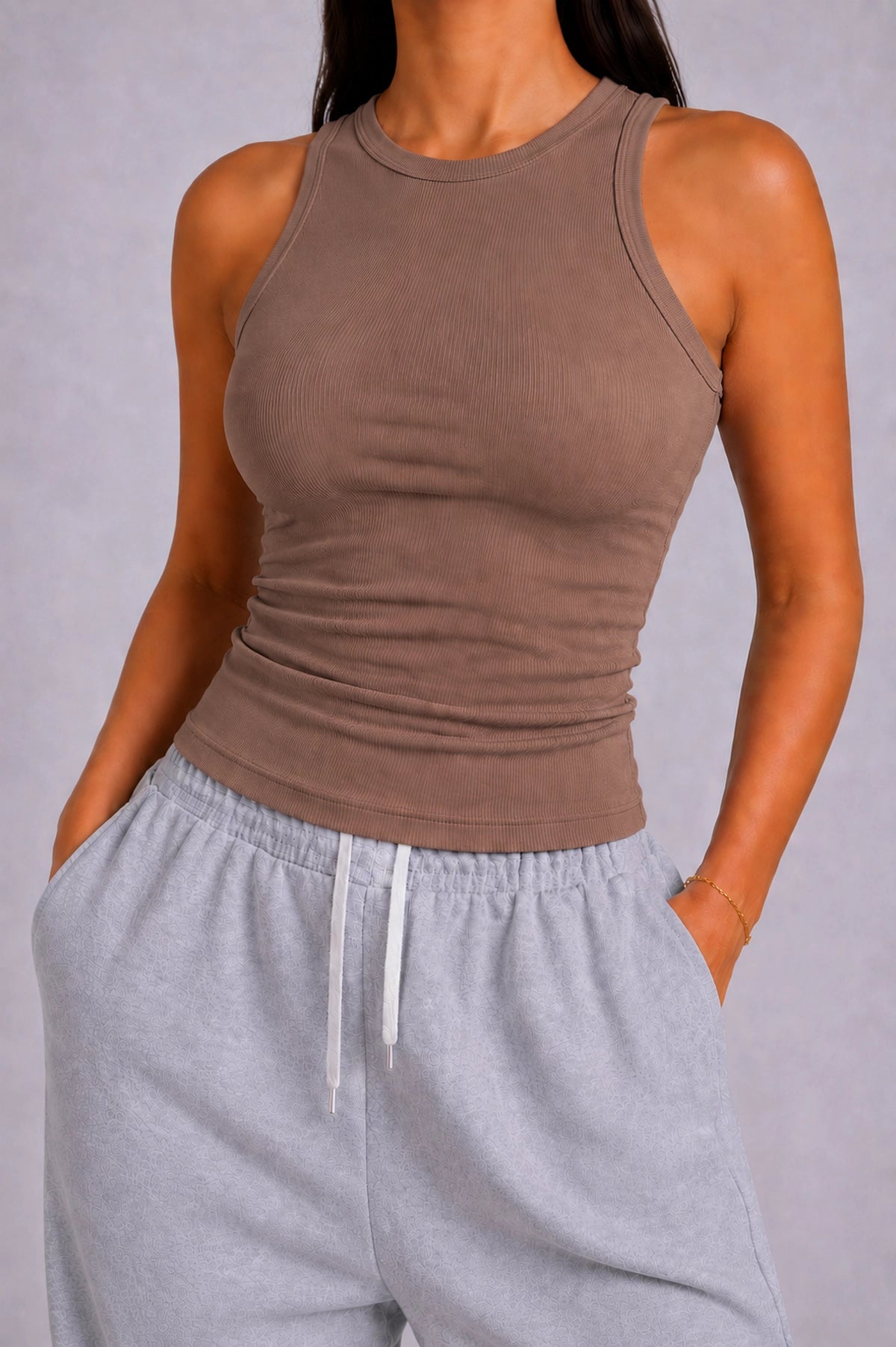 Sculpt Ribbed Tank Top
